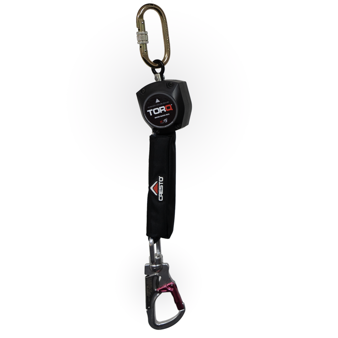 Abtech TORQ Micro 2m Webbing Fall Arrester with Swivel Hook | H2.0-9666