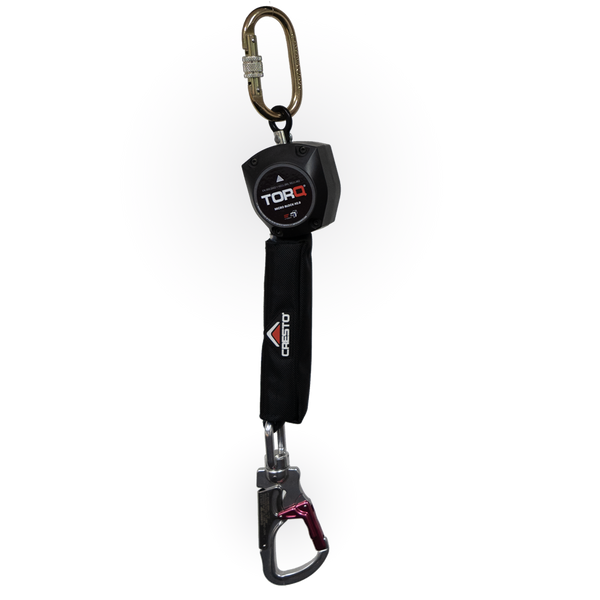 Abtech TORQ Micro 2m Webbing Fall Arrester with Swivel Hook | H2.0-9666