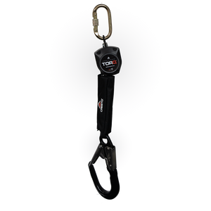 Abtech TORQ Micro 2m Webbing Fall Arrester with Large Hook | H2.0-9680