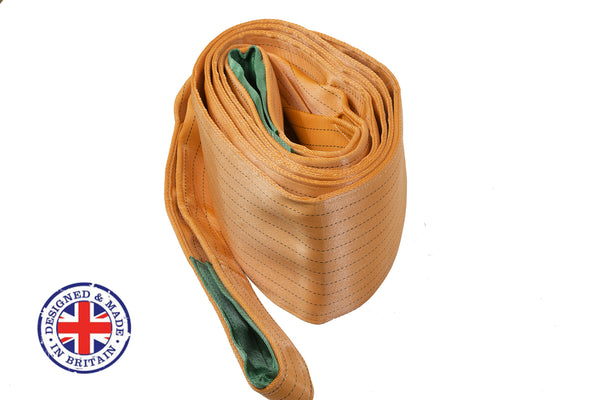 10,000KG Polyester Flat Webbing Slings