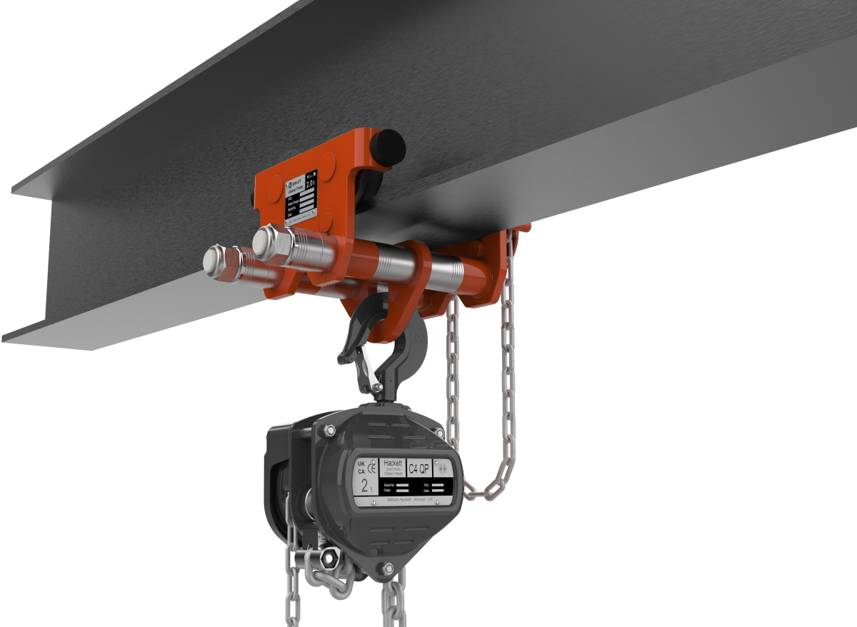 William Hackett WH-GT Geared Trolley | 500Kg to 10 Tonnes