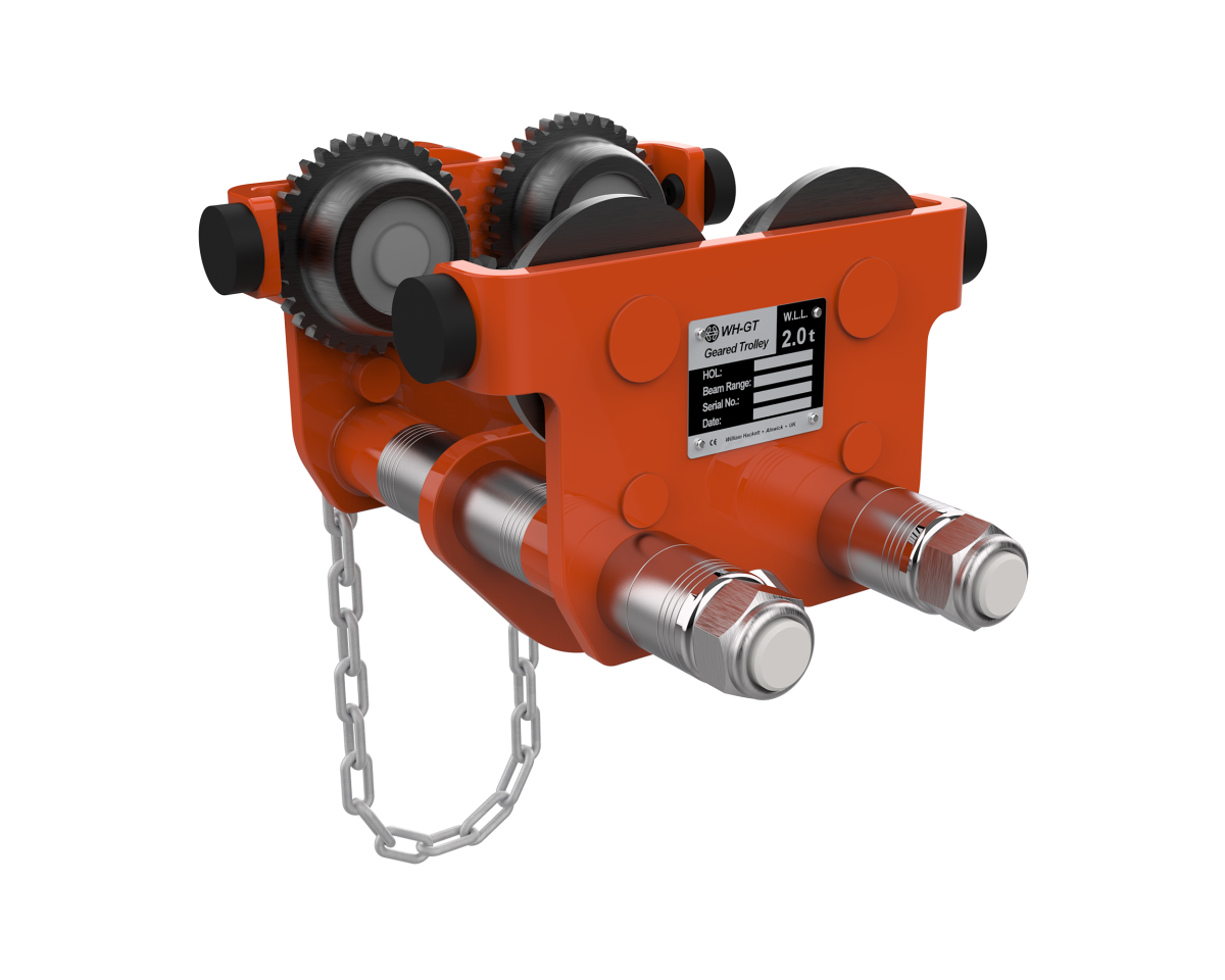William Hackett WH-GT Geared Trolley | 500Kg to 10 Tonnes