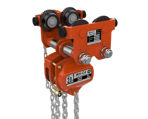 William Hackett WH C4 Combined Chain Hoist and Push/Geared Trolley | 500Kg to 5 Tonnes