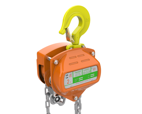 William Hackett SS C4 QP Corrosion Resistant Chain Hoist