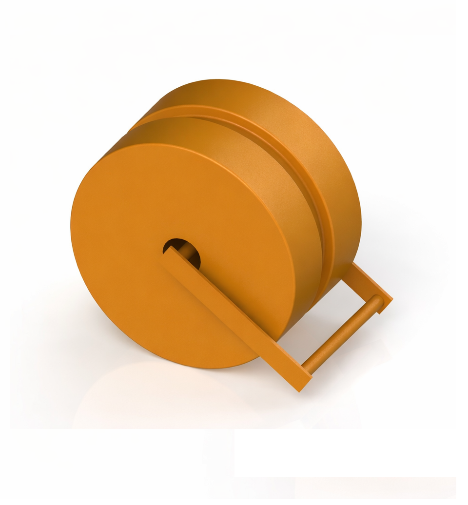 HIRE 250Kg Roller Test Weight F/W Lifting Handle