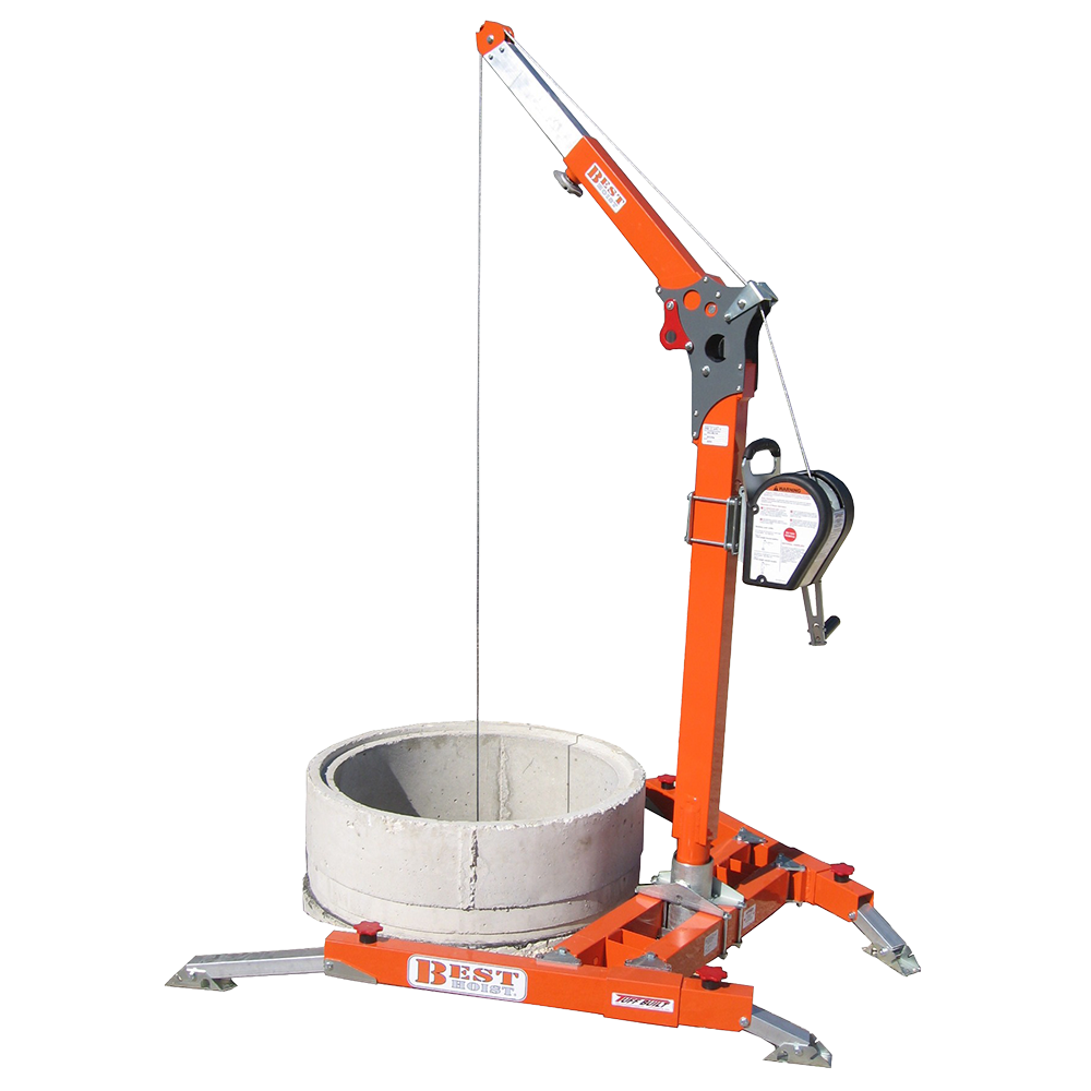 Abtech 4-Piece Base Davit Kit | 30070KIT