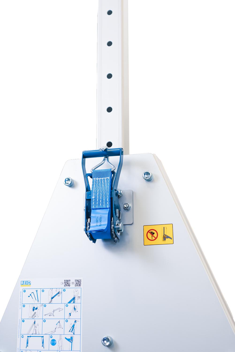 Reid PORTAGANTRY 2000KG Load Bearing Pneumatic Castor Aluminum Mobile Gantry