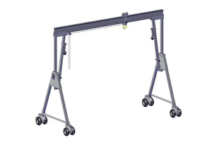 Reid PORTAGANTRY 2000KG Load Bearing Pneumatic Castor Aluminum Mobile Gantry