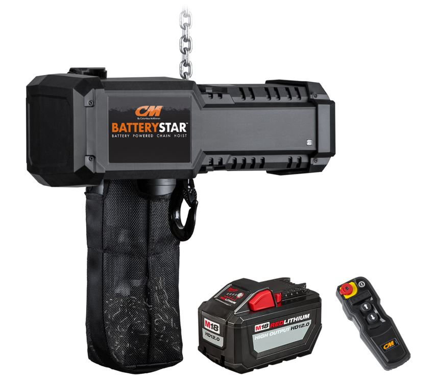CM BatteryStar Battery Powered Chain Hoist