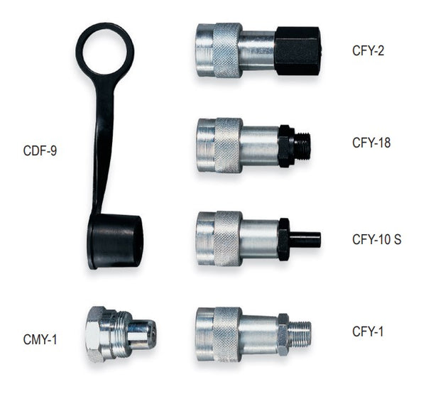 Yale CFY, CMY, CCY Hydraulic couplers