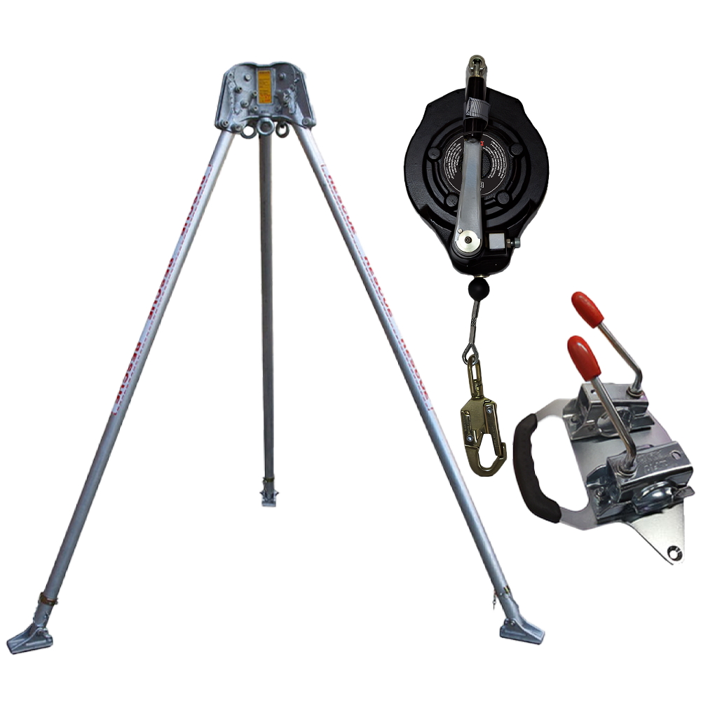 Abtech Confined Space Kit with 15m Fall Arrest Winch & RT3 Tripod | CSRT1KIT