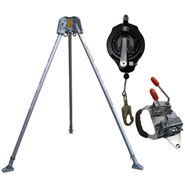 Abtech Confined Space Kit with 15m Fall Arrest Winch & RT3 Tripod | CSRT1KIT