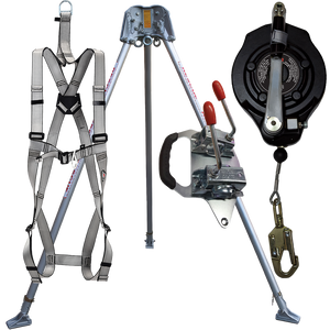 Abtech Confined Space Kit with 15m Fall Arrest Winch, Harness & RT3 Tripod | CSRT2KIT