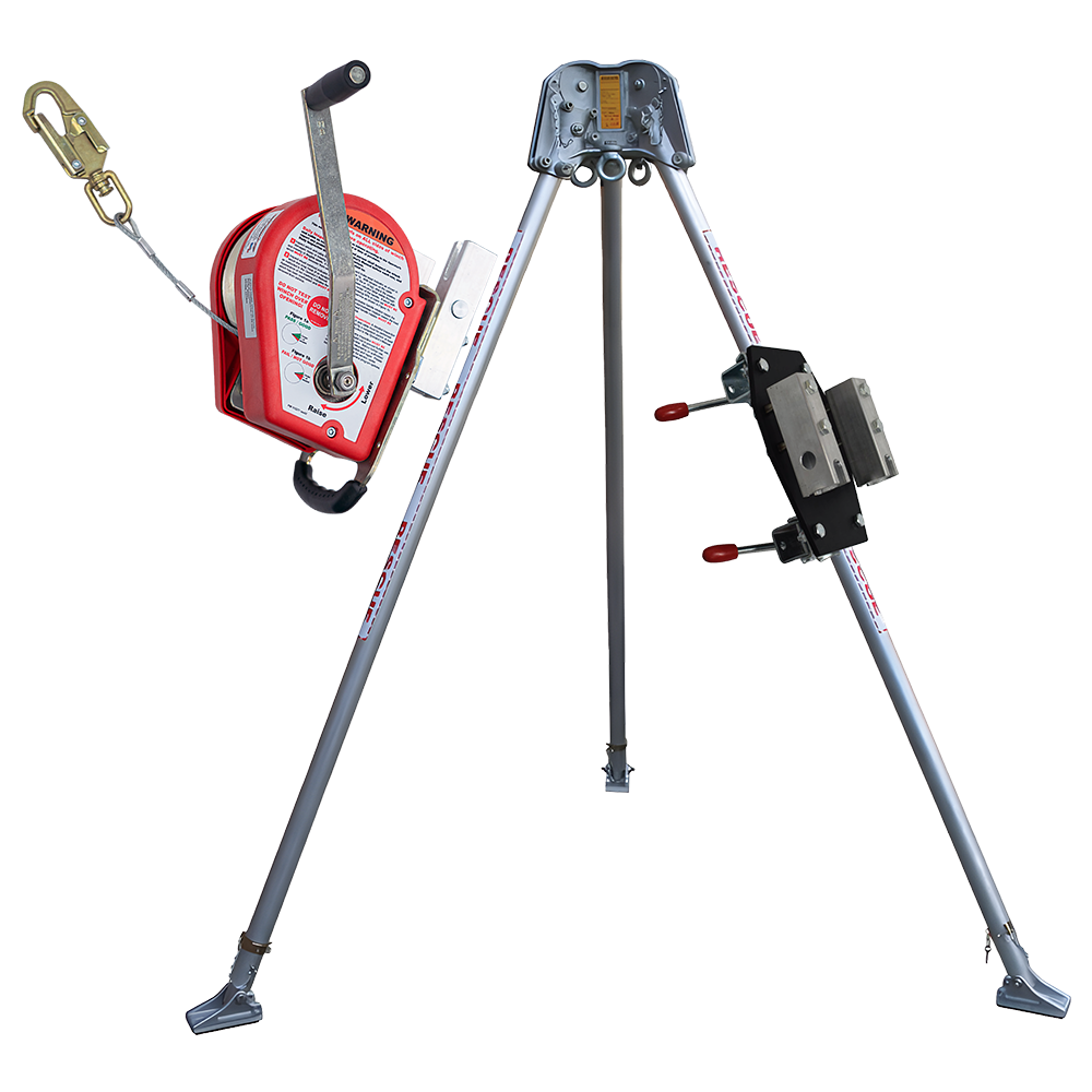 Abtech Safety Confined Space Kit with 30m Materials Winch & RT3 Tripod  | CSRT3KIT