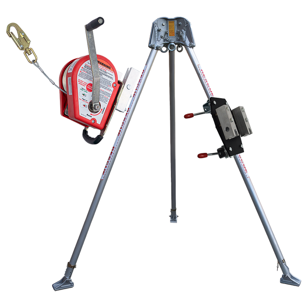 Abtech Safety Confined Space Kit with 30m Materials Winch & RT3 Tripod  | CSRT3KIT