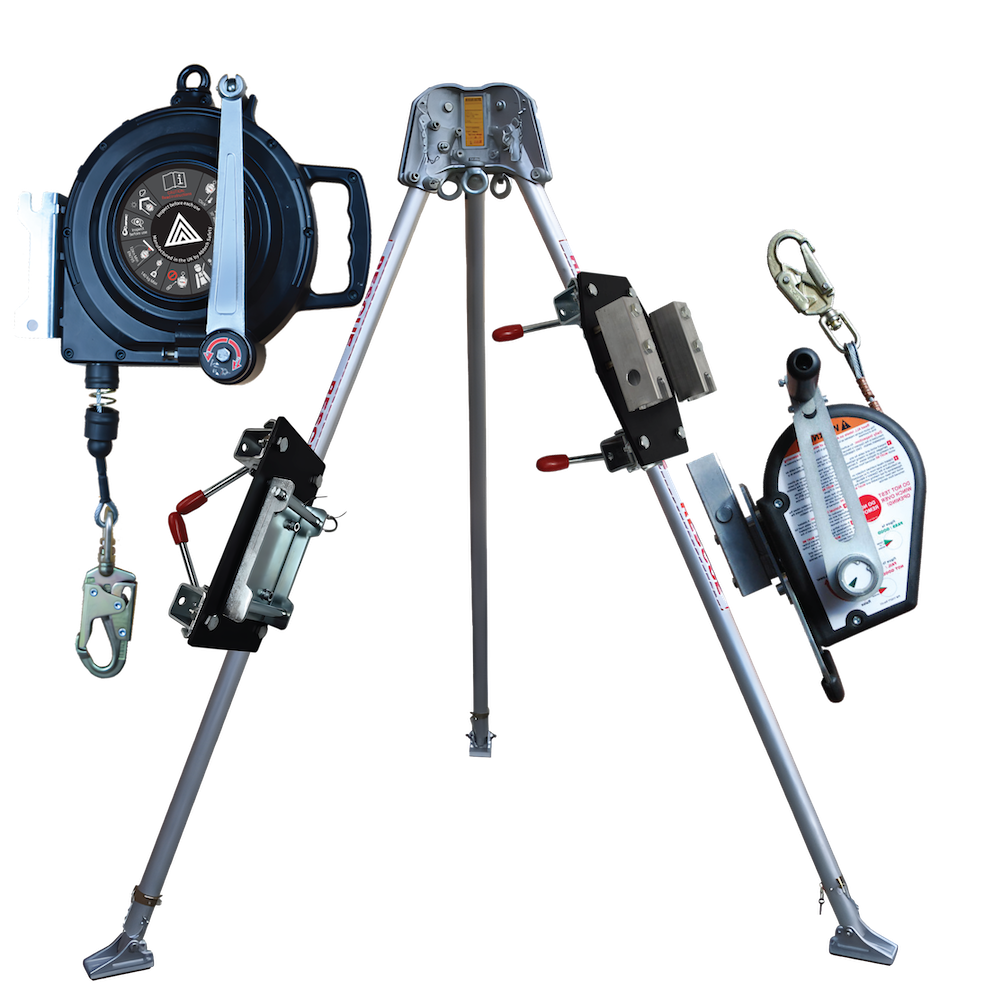 Abtech Confined Space Kit with 30m Personnel Winch, Fall Arrest Winch & RT3 Tripod | CSRT4KIT