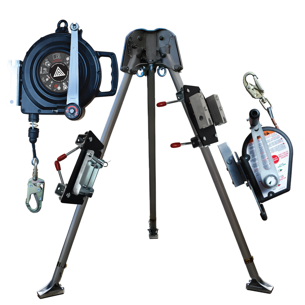 Abtech Confined Space Kit with 30m Personnel Winch, Fall Arrest Winch & T3 Tripod | CST4KIT