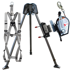 Abtech Confined Space kit with 30m Personnel Winch, Rescue Harness & T3 Tripod | CST6KIT