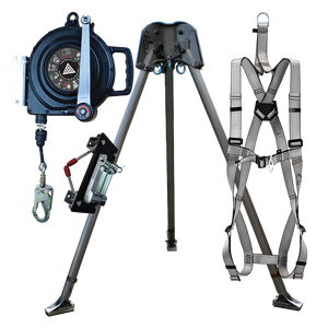 Abtech Confined Space Kit with 30m Fall Arrest Winch, Harness & T3 Tripod | CST8KIT