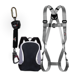 Abtech Fall Arrest Kit- Single-Point Harness, 2m Retractable Lanyard & Kit Bag  | FAK1