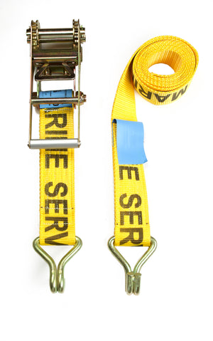 75mm Ratchet Strap - F/W Claw Hooks - MBS 10.0 Tonne