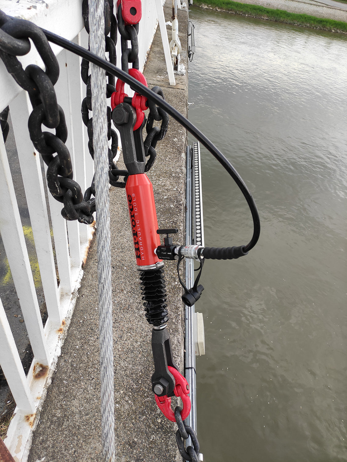Hi-force HPC Range pull Hydraulic cylinder | 10 to 50 tonnes