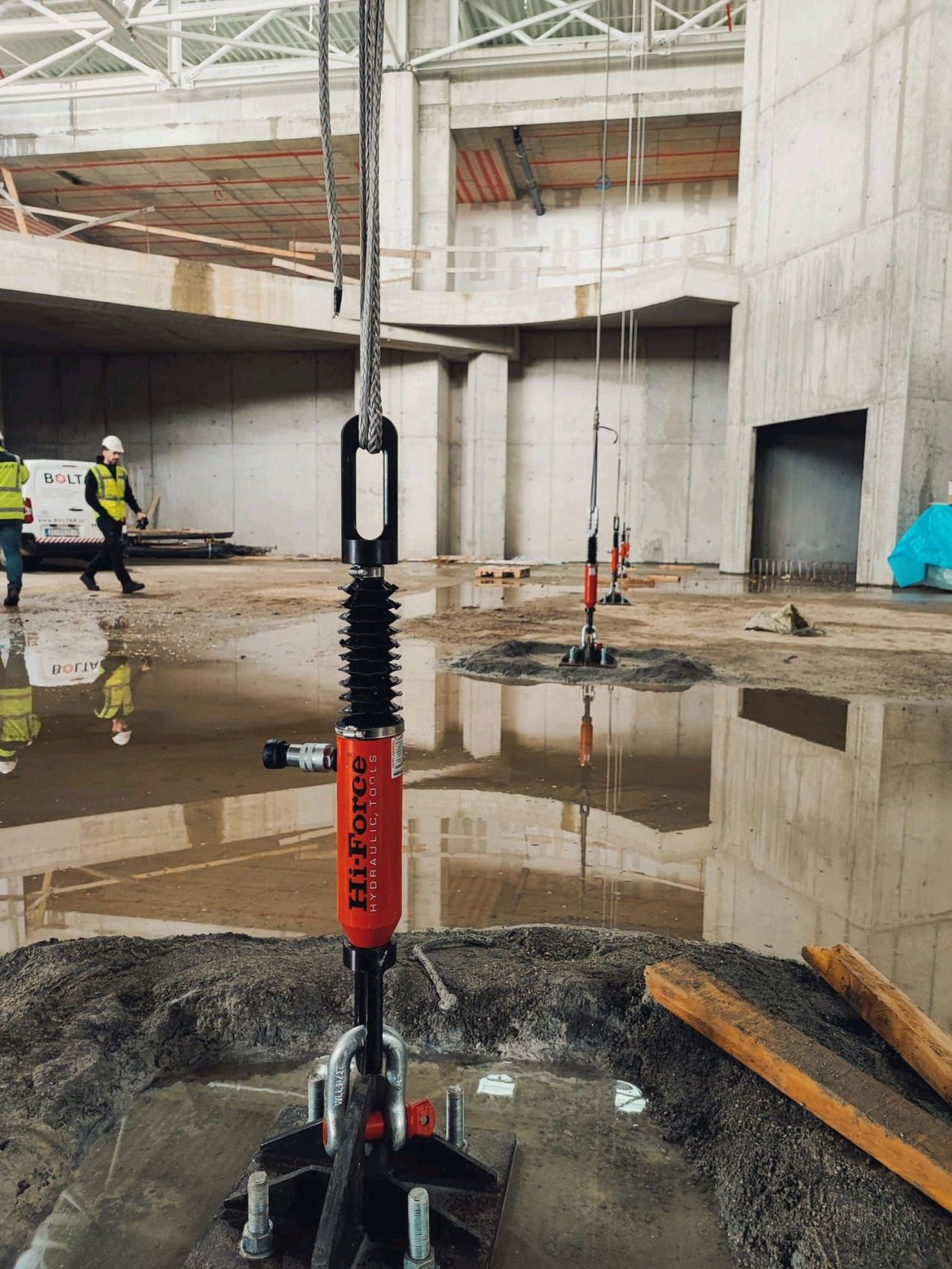 Hi-force HPC Range pull Hydraulic cylinder | 10 to 50 tonnes