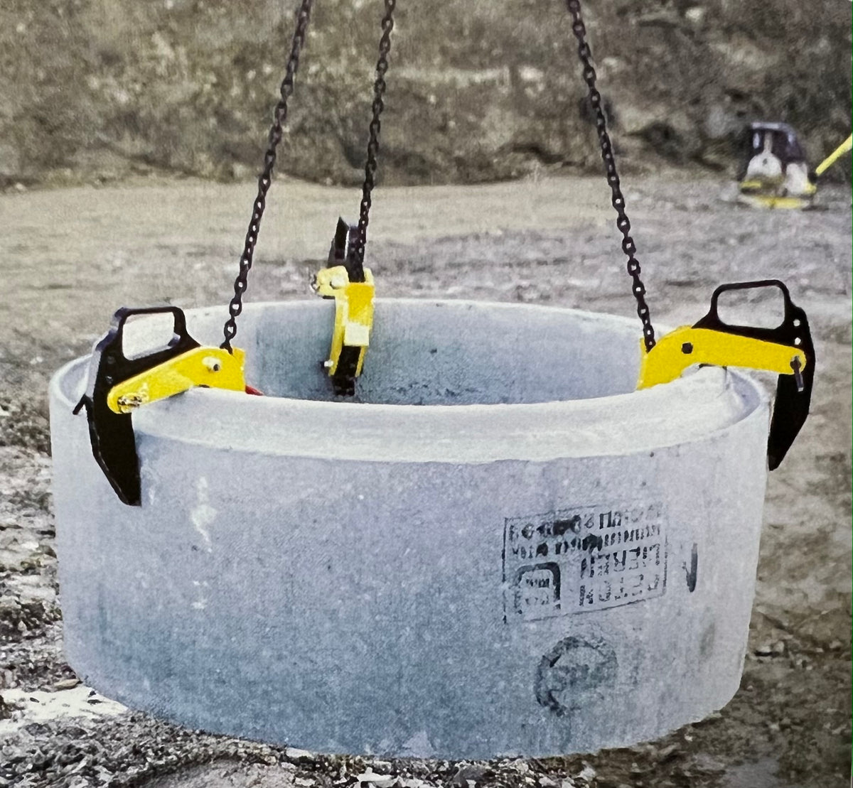 Camlock BTG Concrete Pipe Lifting Clamp
