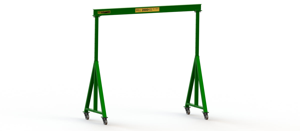 2 Tonne Mobile Steel Gantry - MSG2T