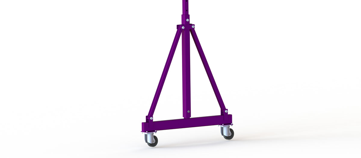 1 Tonne Mobile Steel Gantry Collapsible - MSGC1t