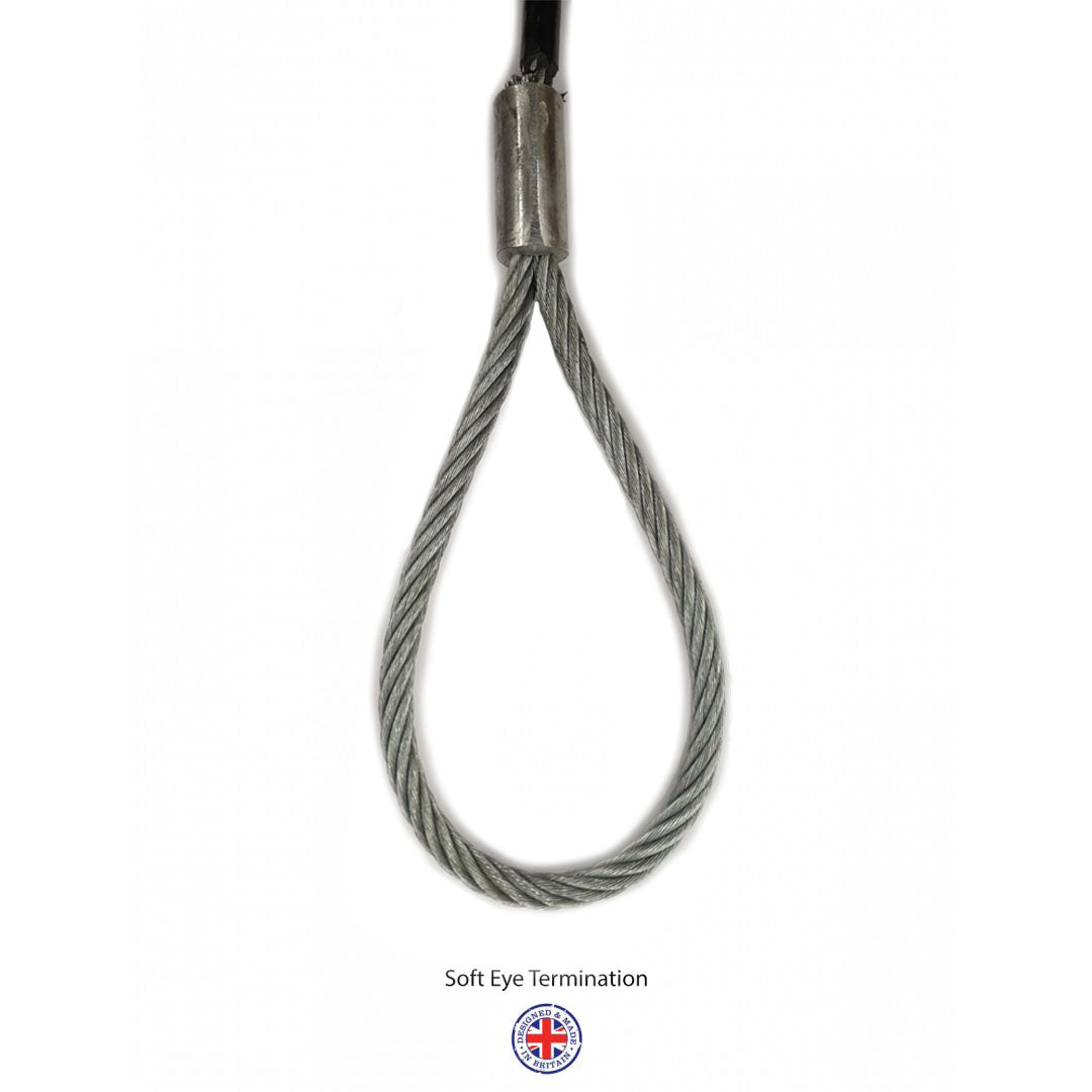 Wire Rope Sling Pvc 375KG PVC Coated Wire Rope Sling & ropemarineservices