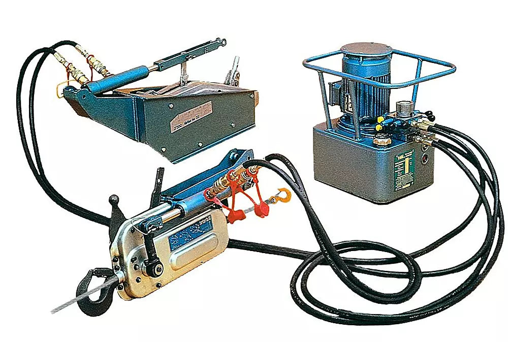 HIRE Tractel Hydralic Tirfor TU-H Series Wire Rope Winch