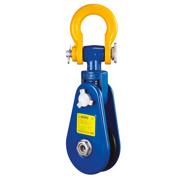 Yoke 8-541 Forged Snatch Block with Shackle