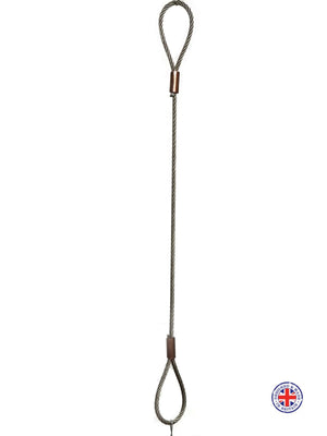 100KG Stainless Steel Wire Rope Sling