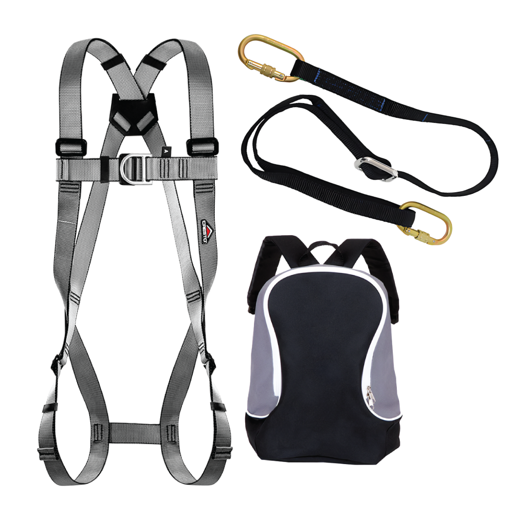 Abtech Access Platform Kit - Two-Point Harness, Dual 1.9m Lanyard & Kit Bag  | APK1
