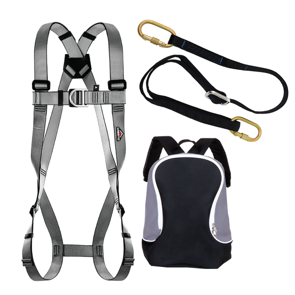 Abtech Access Platform Kit - Two-Point Harness, Dual 1.9m Lanyard & Kit Bag  | APK1