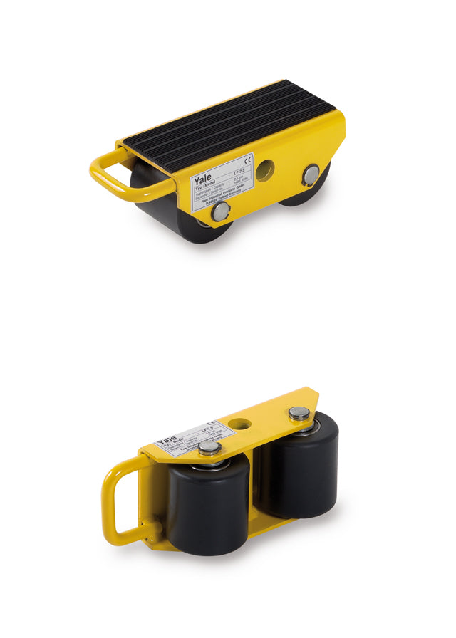 LF Load moving skates and systems with fixed wheels