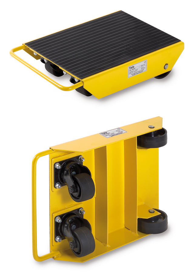 LFL Load moving skates and systems with steerable wheels