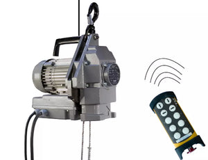 Minifer Rope HIRE Tractel Minifor 110v TR Series Electric Wire Rope Hoist F/W Radio ...