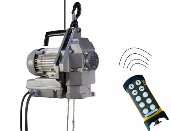 HIRE Tractel Minifor 110v TR Series Electric Wire Rope Hoist F/W Radio Remote
