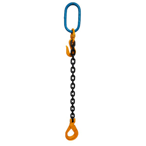 8.0 Tonne Yoke Grade 8 16mm Single Leg Chain Sling