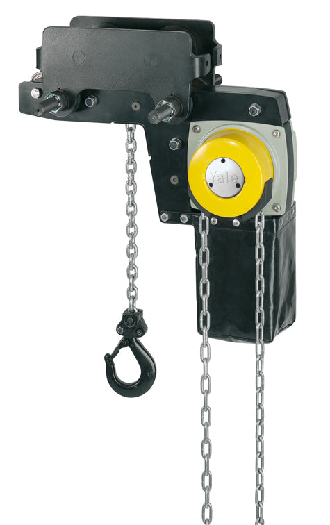 Yale Low Headroom Yalelift 360 LH Hand Chain Hoist with integrated Push or Geared travel trolley
