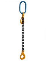 1.5 Tonne Yoke Grade 8 7mm Single Leg Chain Sling