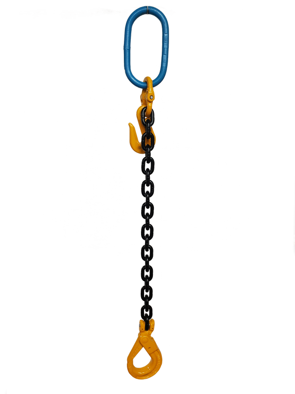 1.5 Tonne Yoke Grade 8 7mm Single Leg Chain Sling