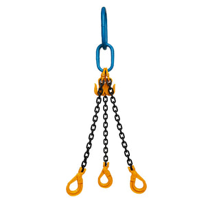 6.7 Tonne Yoke Grade 8 10mm Three Leg Chain Sling